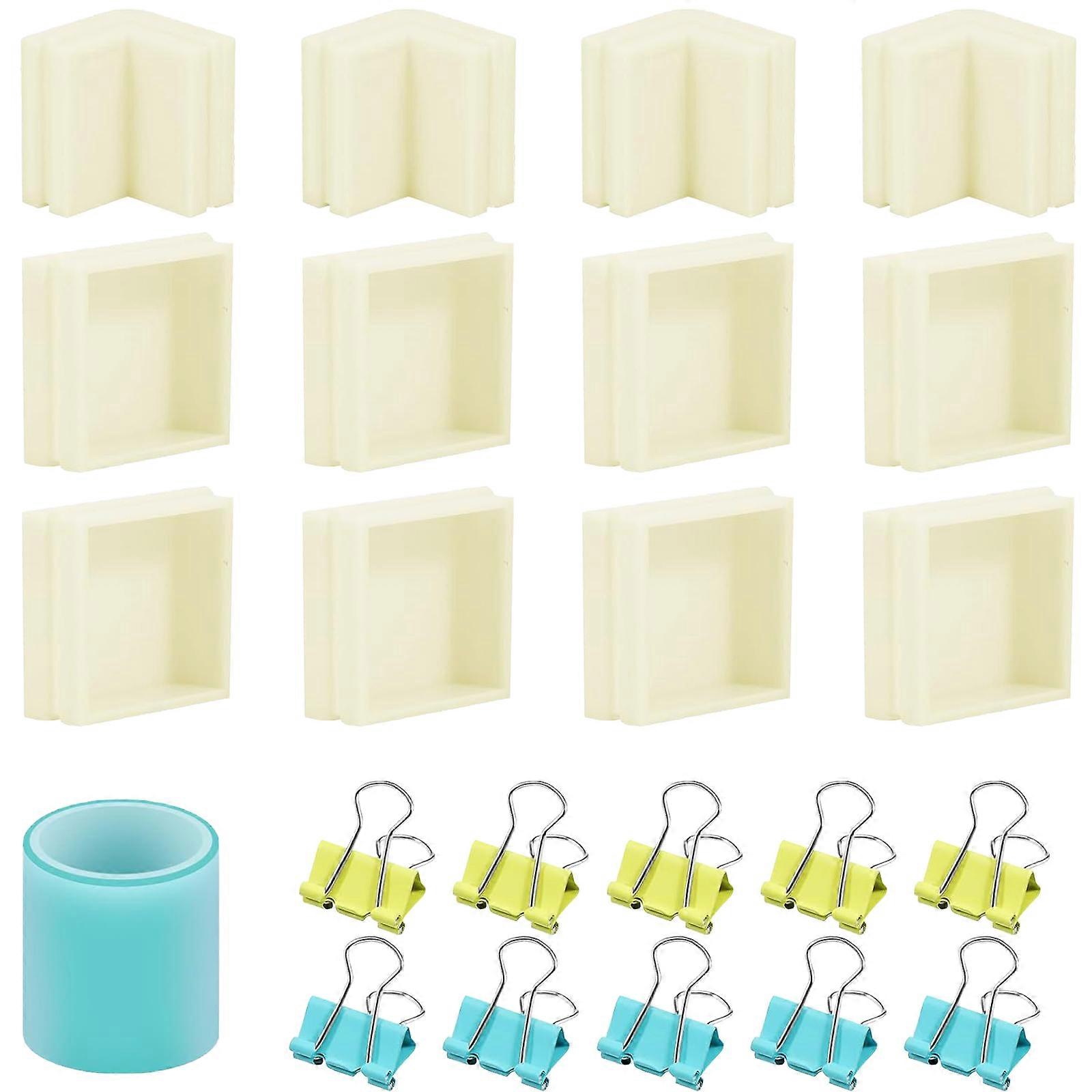 Epoxy Resins Silicones Making Molds Kits Adjustable Mold Housing Frame for Home Decors Resins Molds Casting Crafts Set