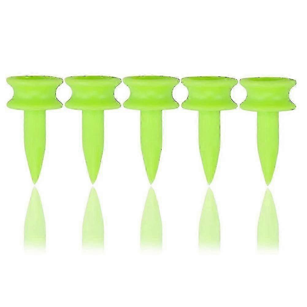 Golf Tees 1 Inch 100 Count Plastic Golf Castle Small Tees(green)