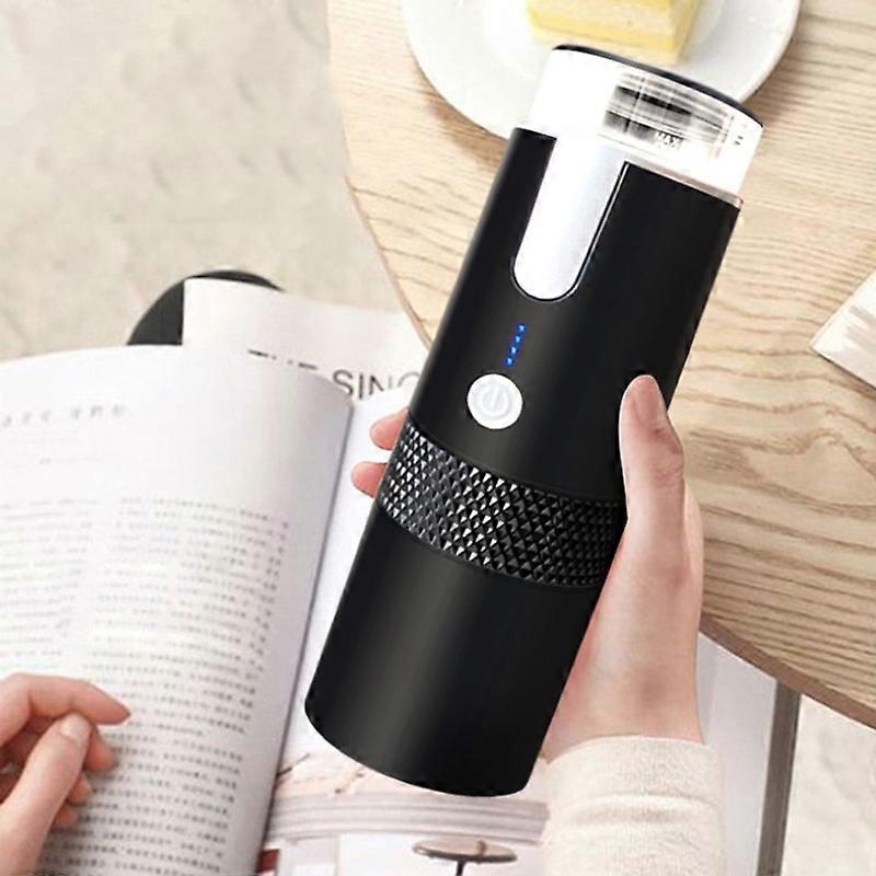 Fully Automatic Portable Wireless Coffee Machine Black