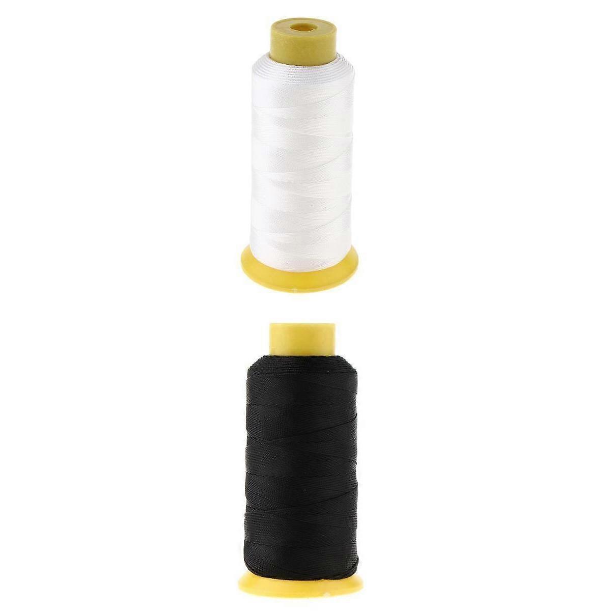 2 Pieces 280 Meters 210D Padding Nylon Sewing Thread Spool DIY