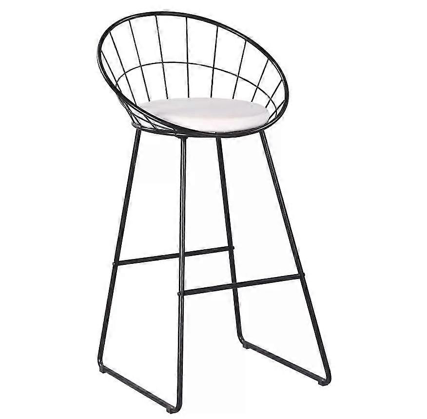Indoor Bar Chair Swivel 29.5'' Bar Stool (set Of 2) Color Black