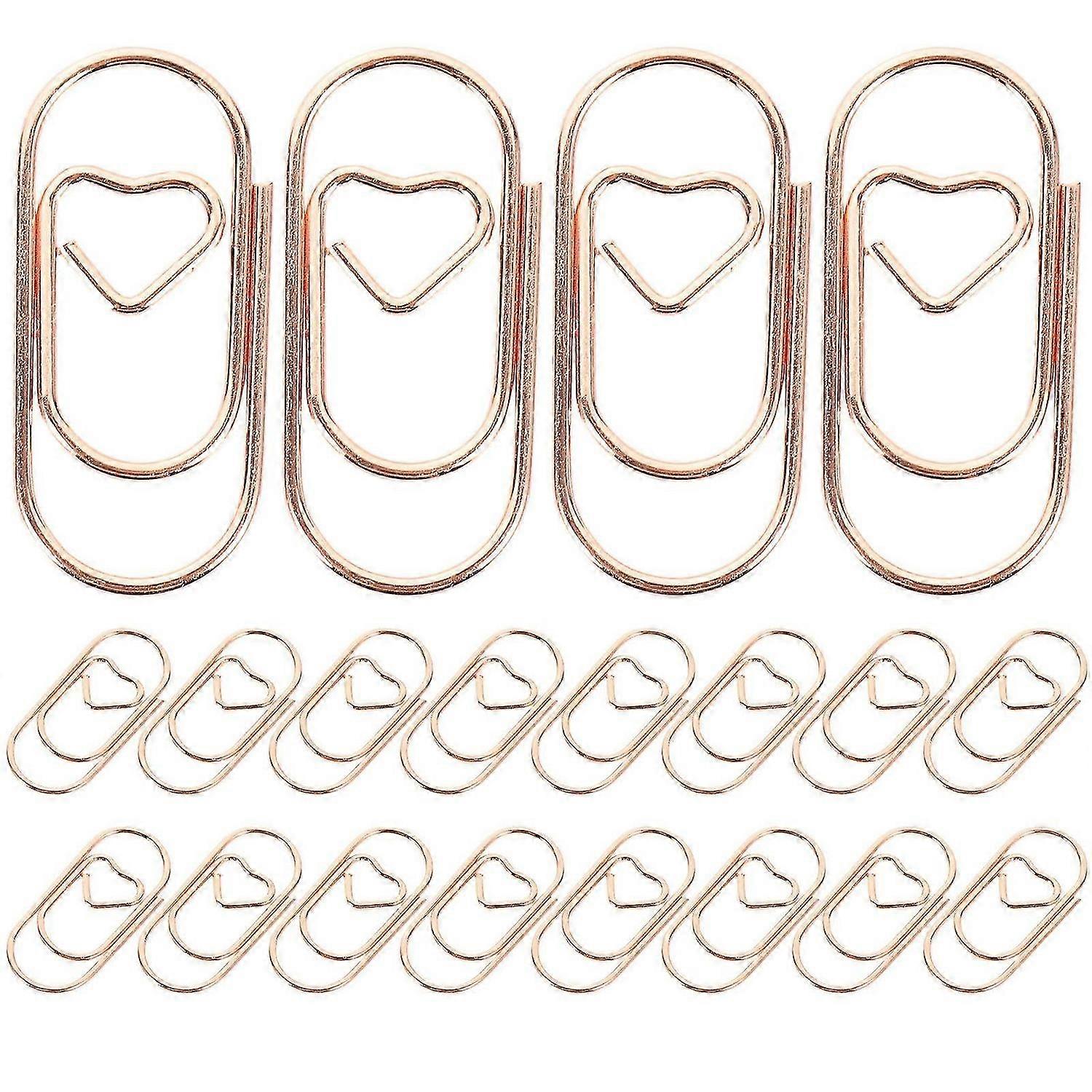 100Pcs Knitting Clip Ornaments File Document Clips Office Document Clips Book Reading Clips