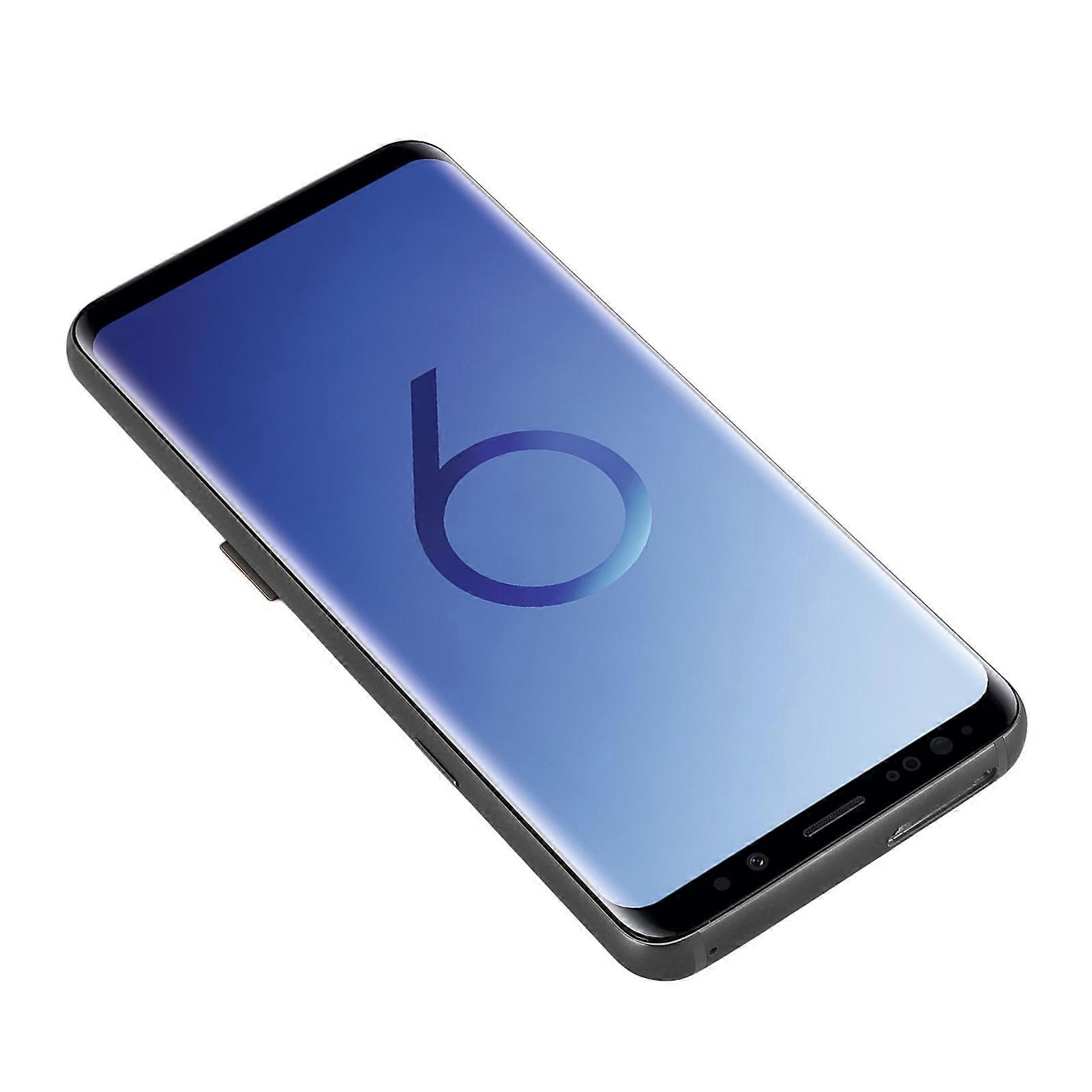 Screen Replacement with Frame and Repair Tools 5.8 Inch Touch Screen Display Digitizer Assembly for Galaxy S9 SM-G9650 G965F G965U Gray Silver 