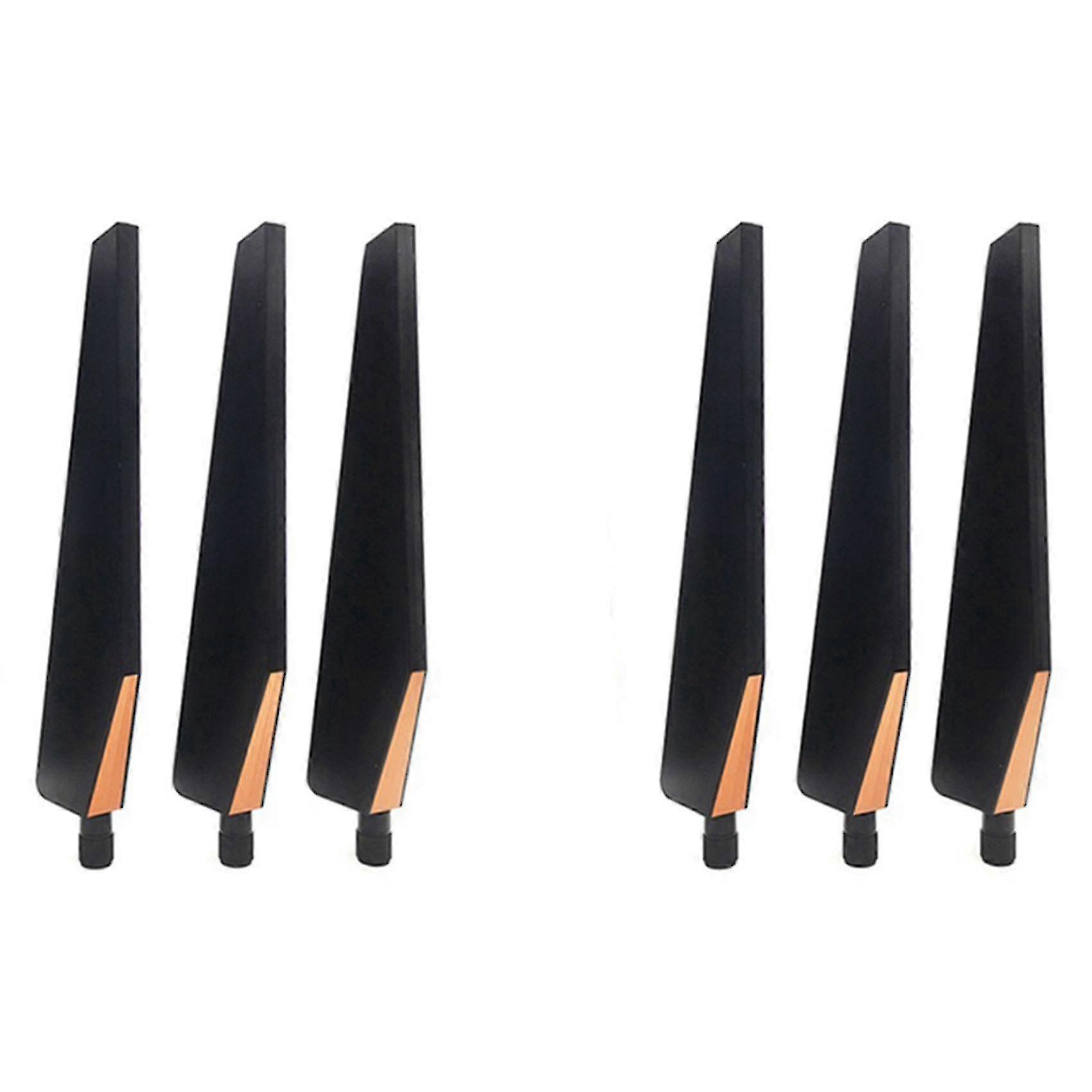 6pcs Antenna for Compatible Wireless Router Network Card SMA Frequency Omnidirectional