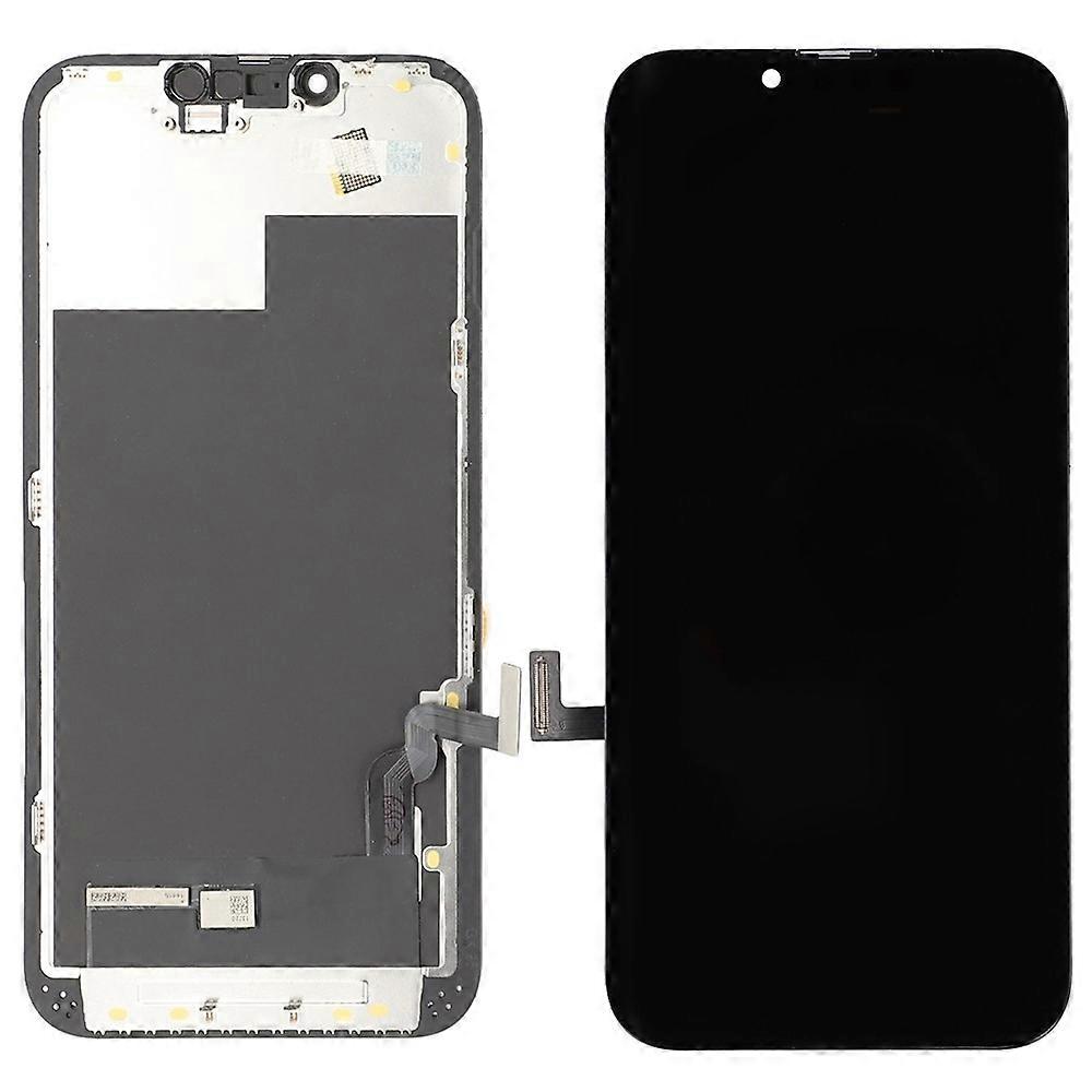 Compatible For iPhone 13 Grade C Flexible OLED Screen and Digitizer Assembly Replacement Part (Without Logo)