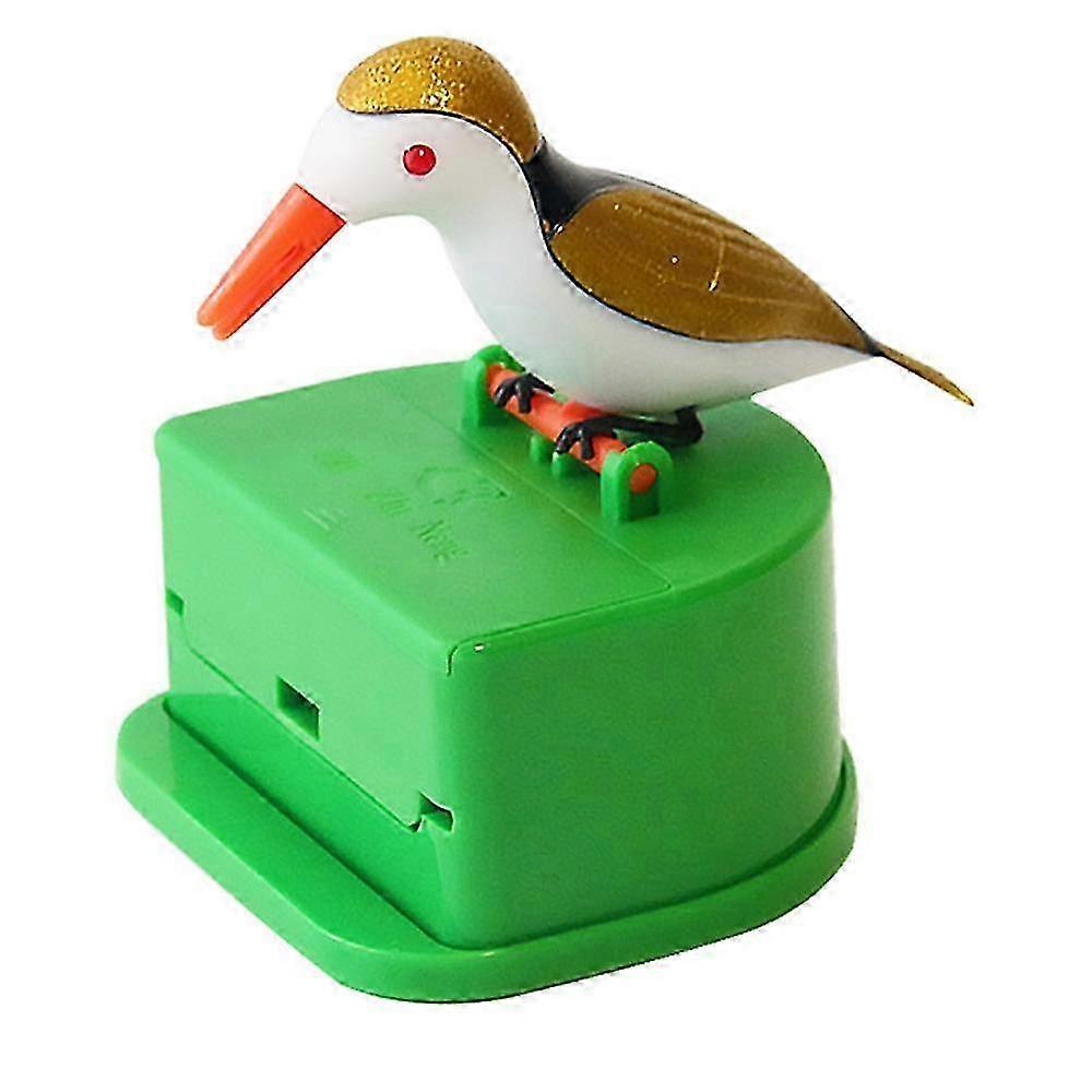 Creative Push Bird Toothpick Dispenser - Unique 9-10 Shape Holder