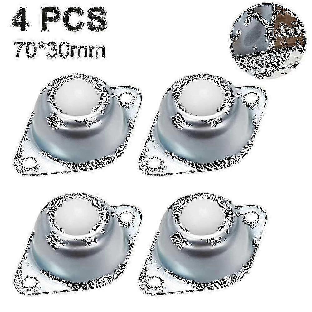 4pcs small ball casters – robust conveyor roller wheels p