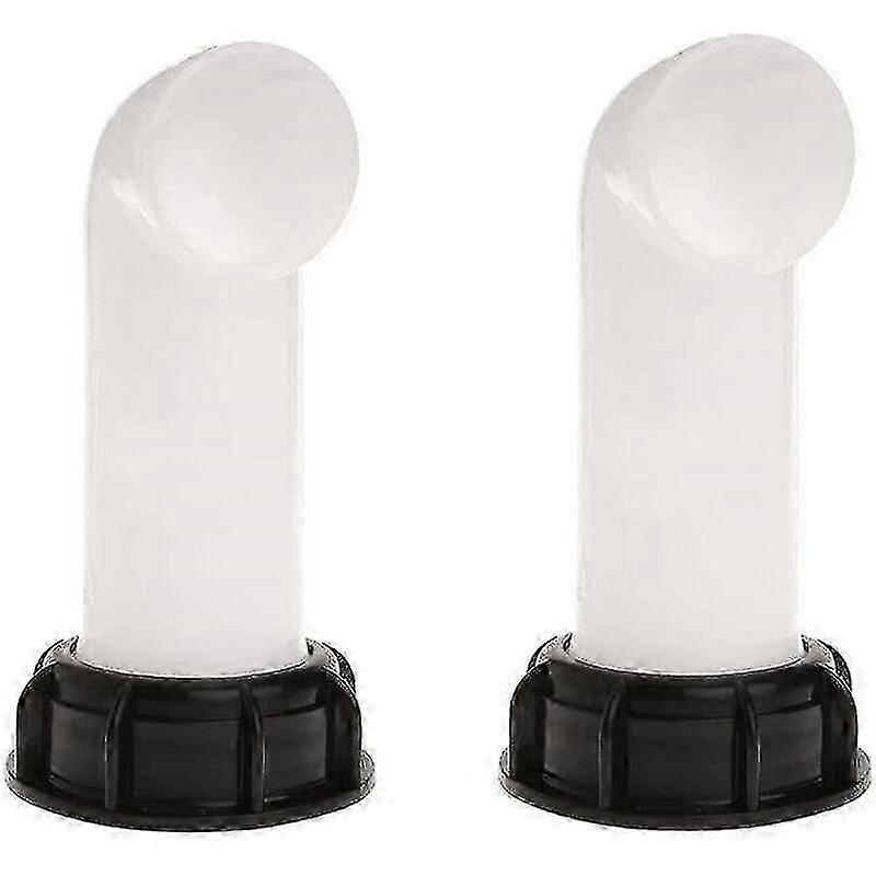 2 Stück Wassertankadapter Kunststoff IBC Wassertankventil