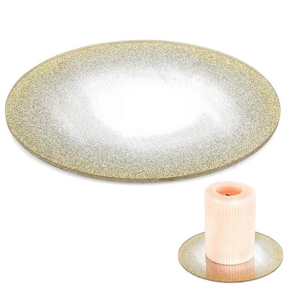 Stand for decorative light compositions, mirror glass, glitter, 15 cm