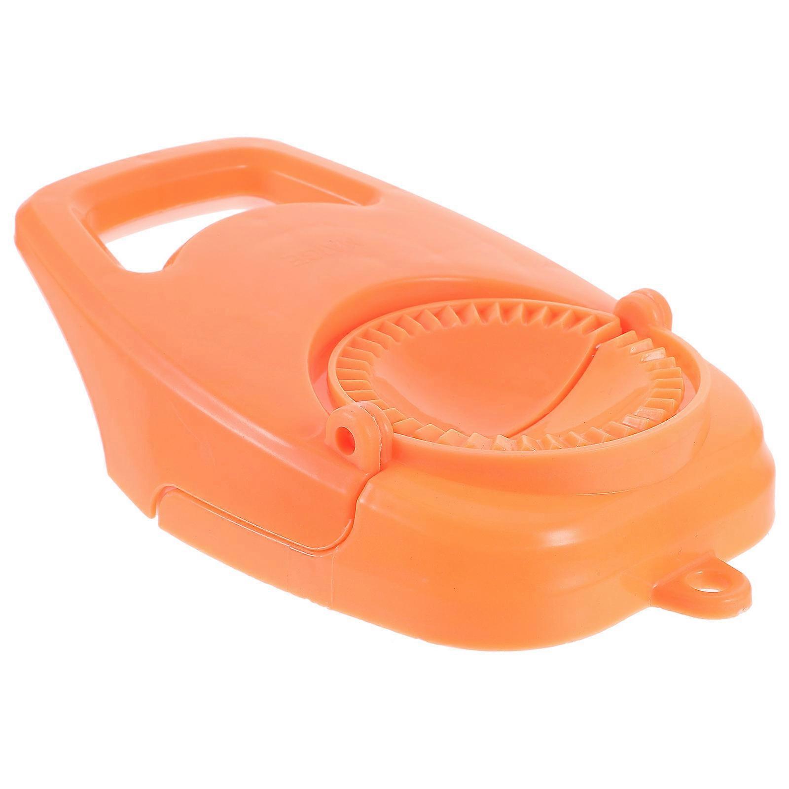 Dumpling Skin Presser Dough Press Make Wrappers Seal Dumplings Home Use Restaurant Use PP Material 2-in-1 Design 1Set