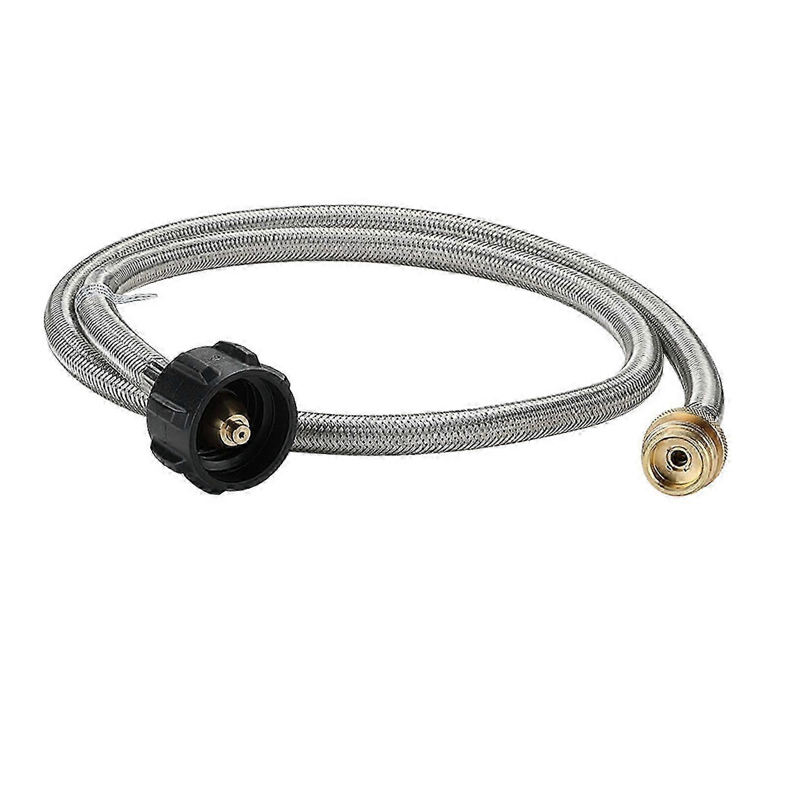 Universal Propane Extension Hose and Butane Adapter for Camping, Grilling, and BBQ Equipment