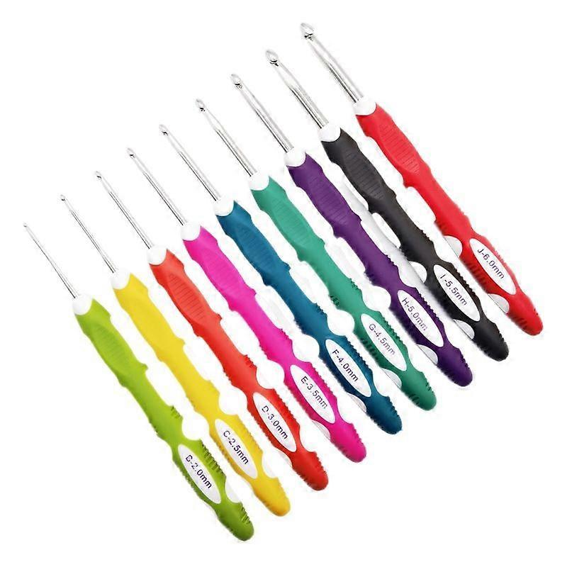 Set of 9 ergonomic hooks for arthritic hands