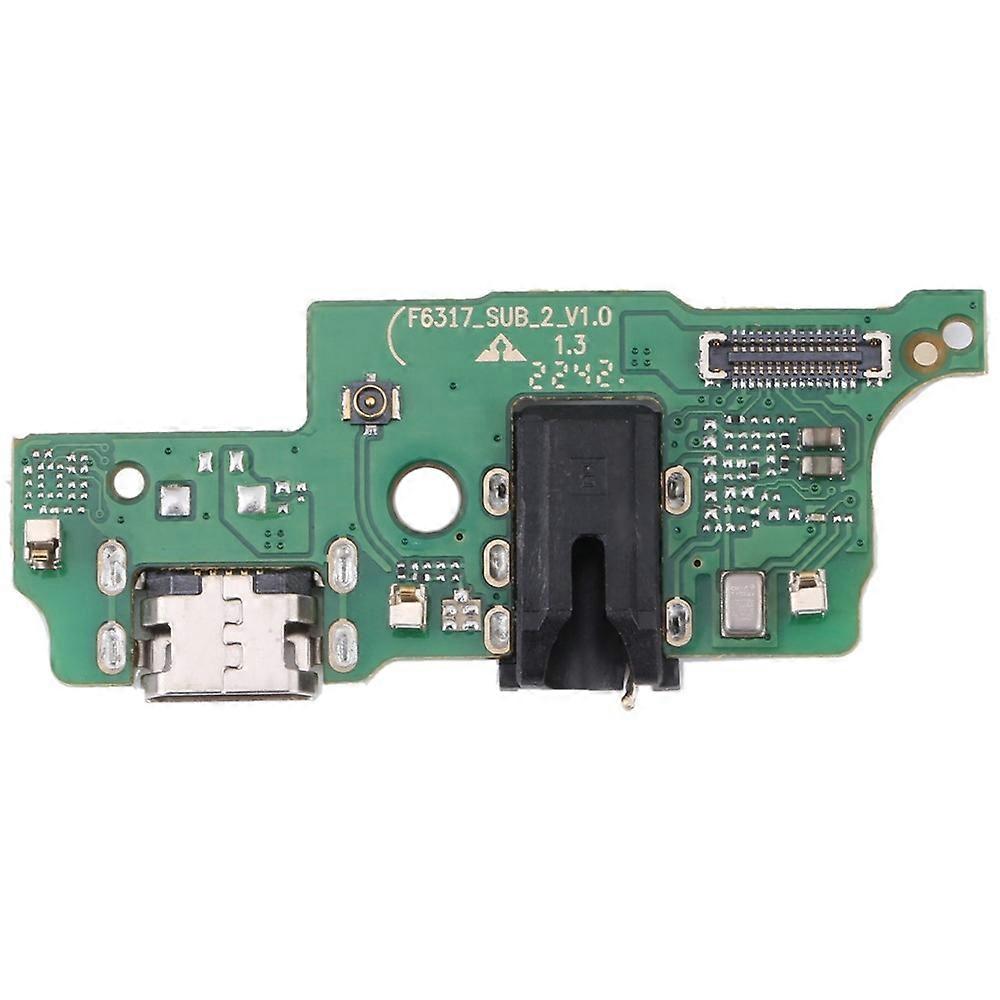 Compatible For Infinix Hot 10i X659 Dock Connector Charging Port Flex Cable Repair Part (Without Logo)