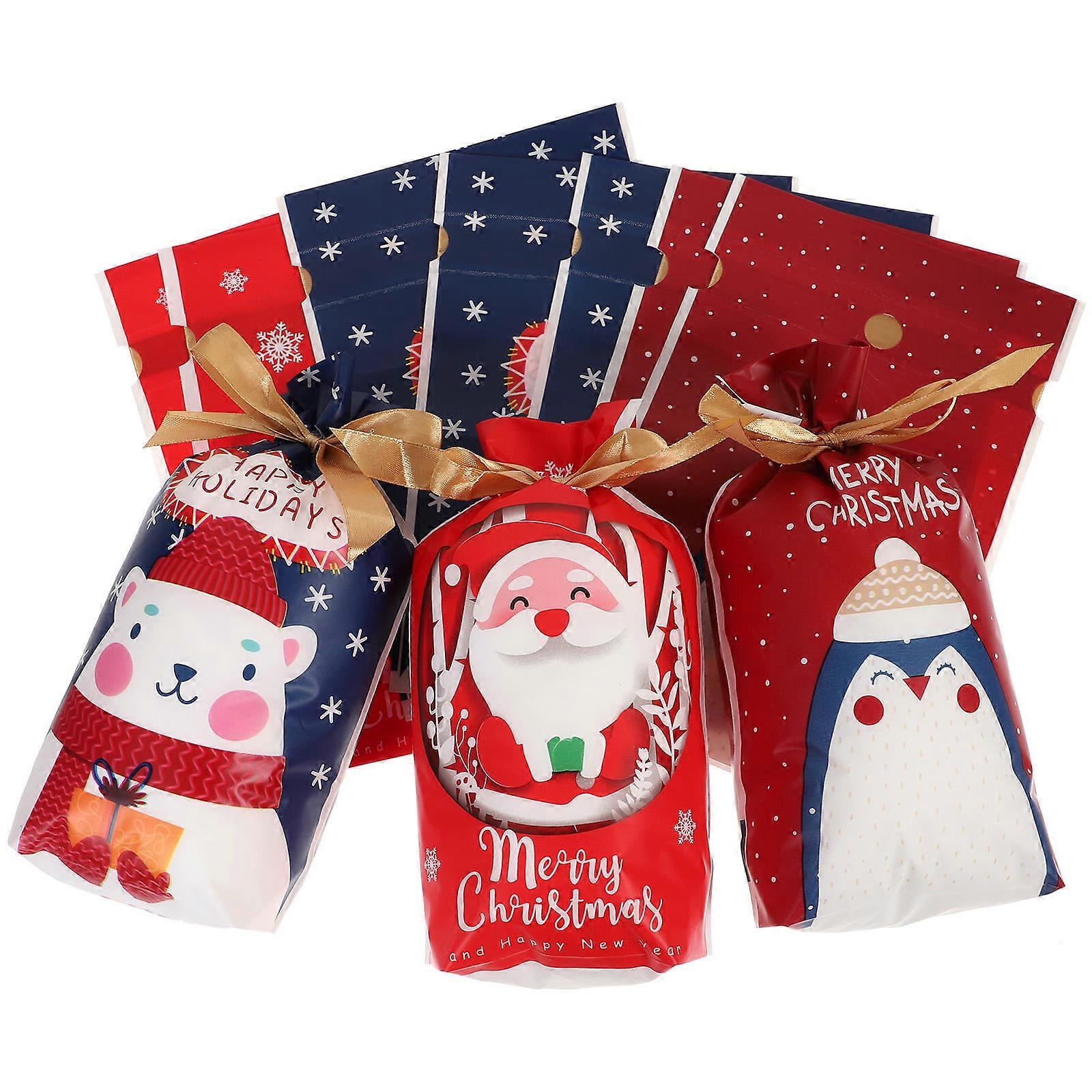 Drawstring Candy Bags Assorted Color 23X15CM For Fruits And Daily Use 50Pcs