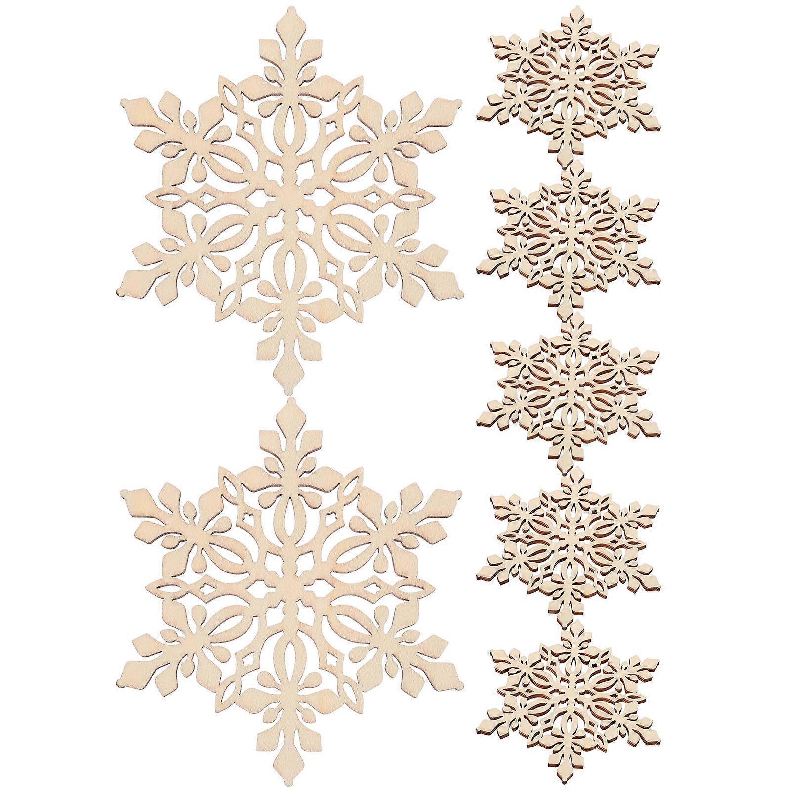 Snowflake Decorations for Table Christmas Design Placemats Protect from Spill Outdoor Picnic
