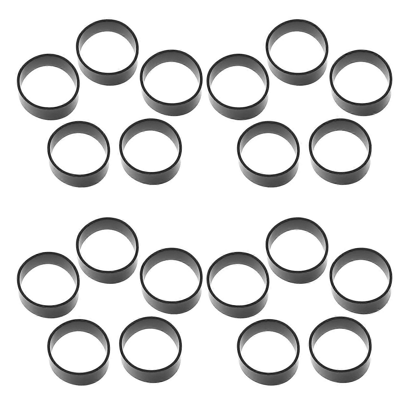 Black Silicone Cable Ties for Cable Organization 500Pcs Elastic Cord Ties