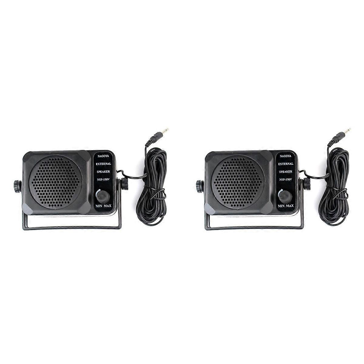 CB Radio Mini External Speaker -150V Ham for HF VHF UHF