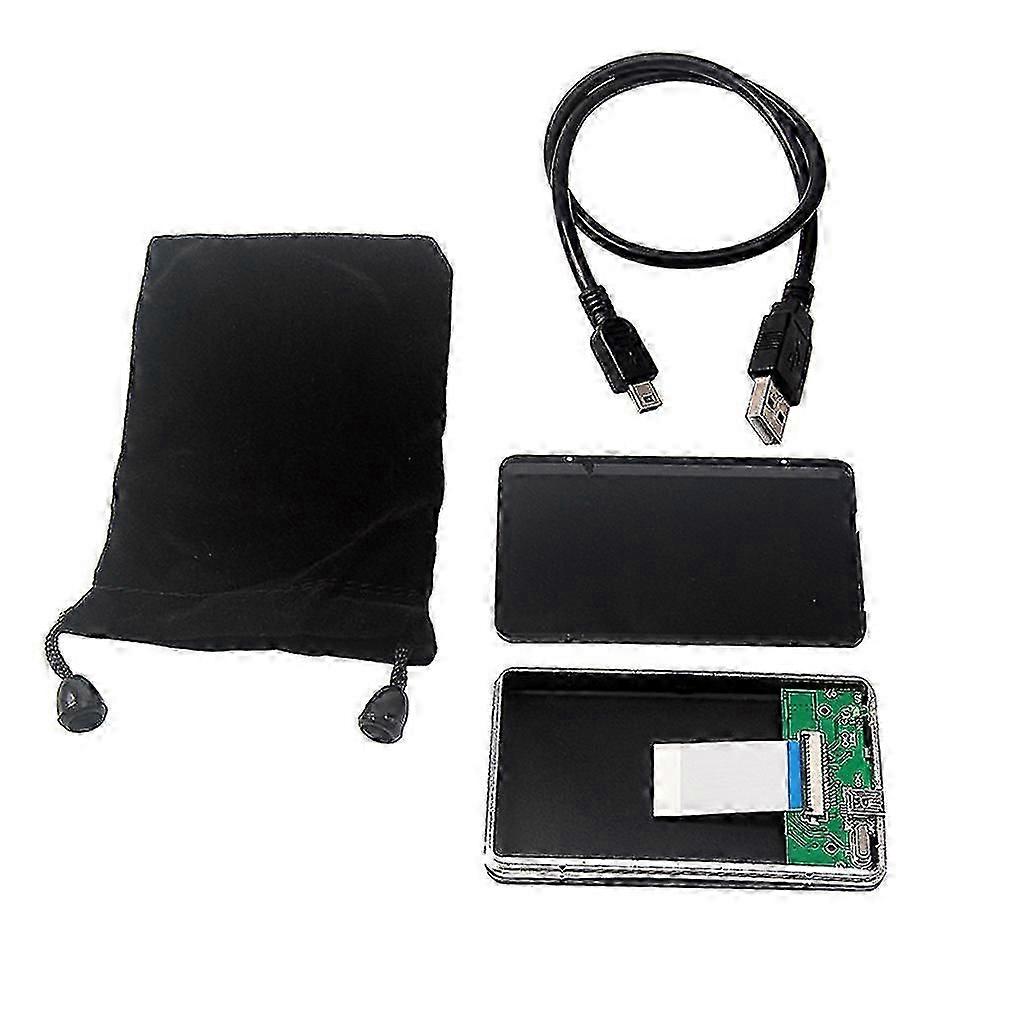 Usb 2.0 a 1.8 "Ce/zif Hard Disk Disk Hdd Custodia esterna in alluminio