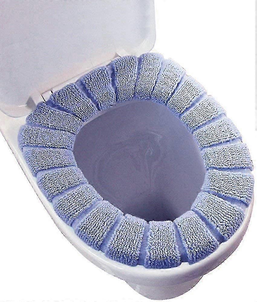 Bathroom Soft Thicker Warmer 1pcs (blue) 30*30 Cm