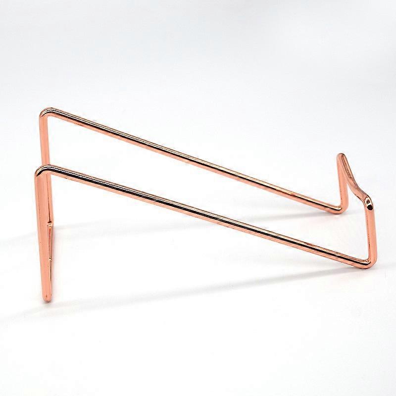 Creative Metal Red Wine Rack, Rose Gold