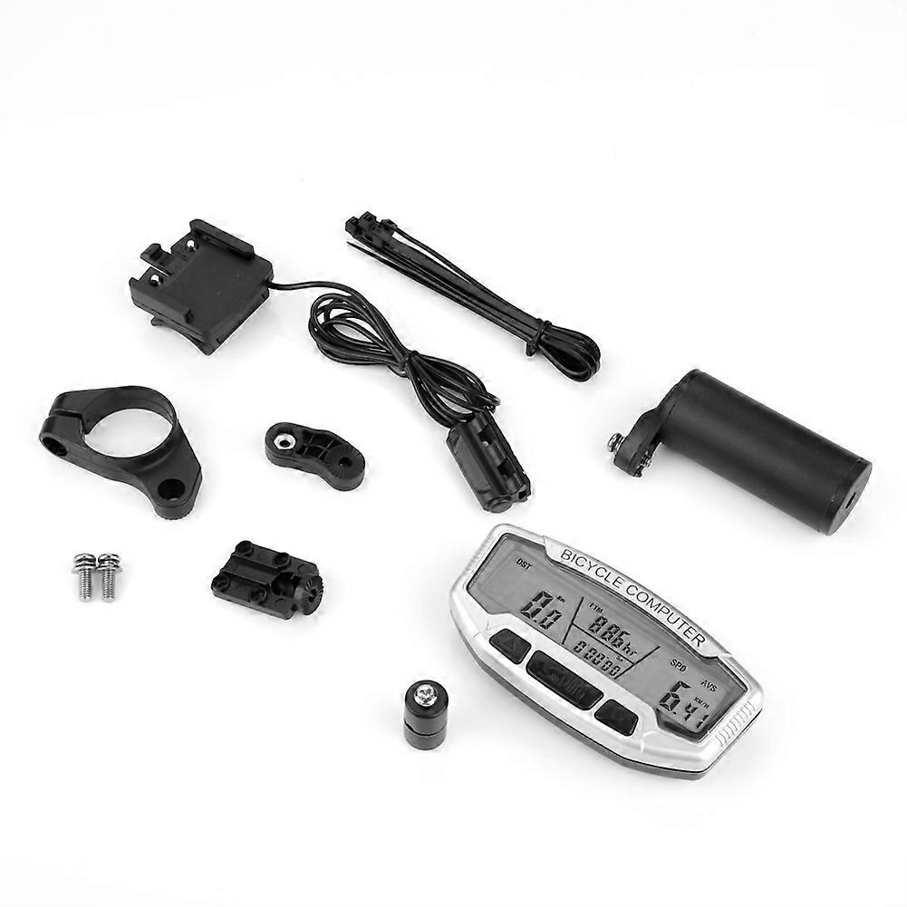Outdoor Waterproof Wired Bike Computer Odometer Cycling Riding Accessory
