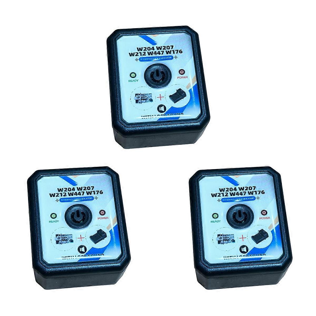 3X for W204 W207 W212 W176 W447 W246 ESL / ELV Steering Lock Simulator Emulator Without Lock Sound