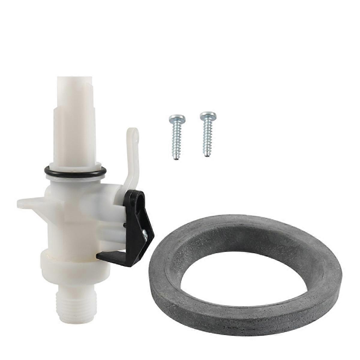 Upgraded RV Toilet Water Valve Kit 13168 for Magic IV Toilets High and Low Models