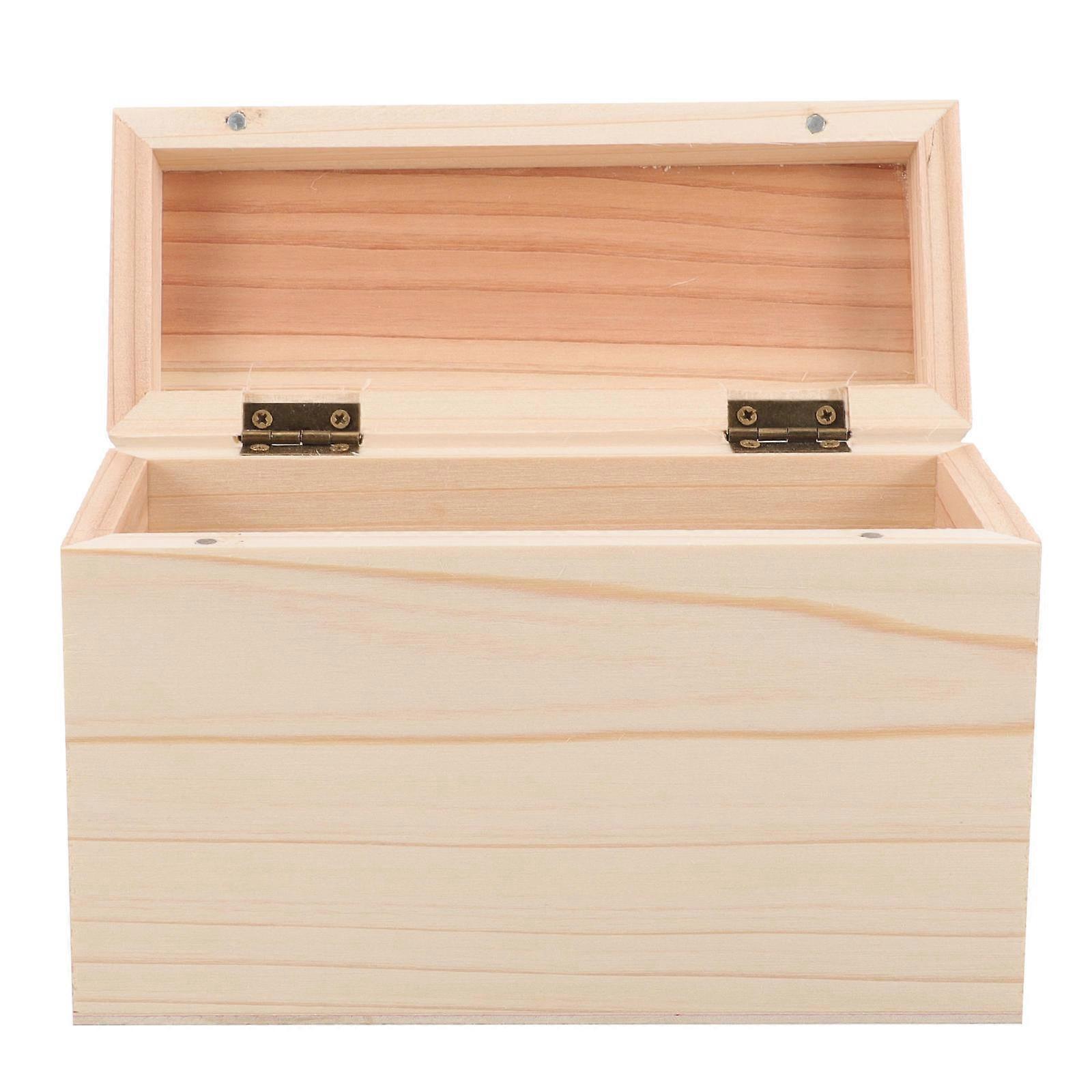 Tickets Holder Storage Box Wooden Storage Box For Restaurant Space Saving Water Resistant 1Pcs