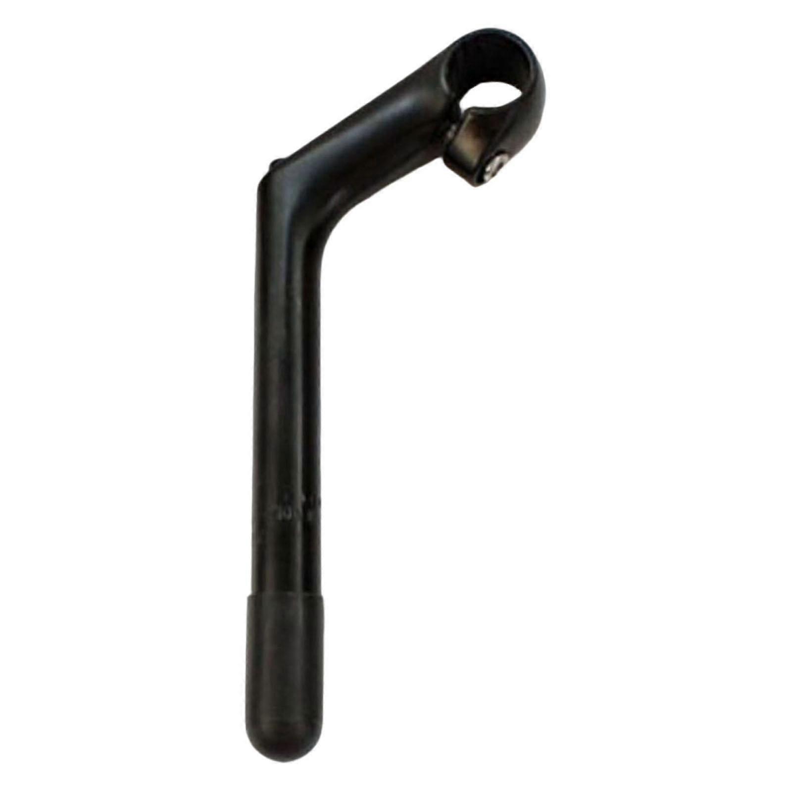 Handle Bar Stem 22.2mm Frame Gooseneck Riser Stem for Comfort Bikes black
