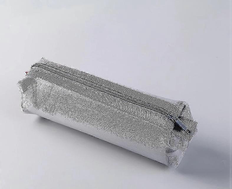 Cute Transparent Mesh Pencil Case