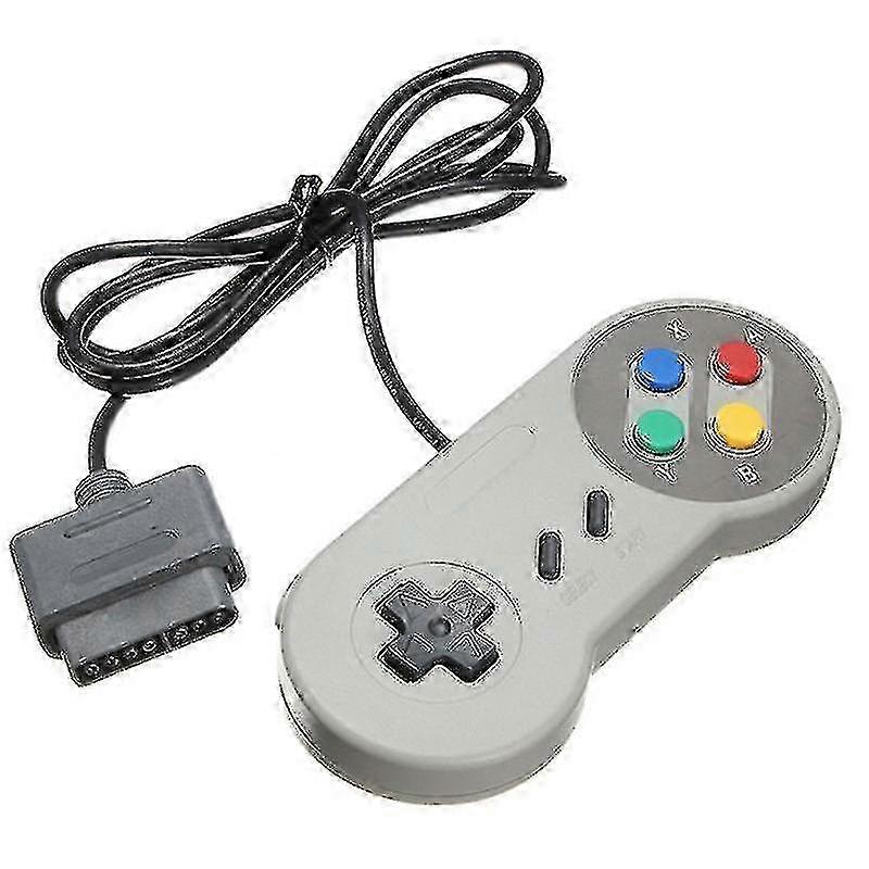 レトロ Snes 互換交換用コントローラー ゲームパッド - 特定のブランドに適しています -sz.8118