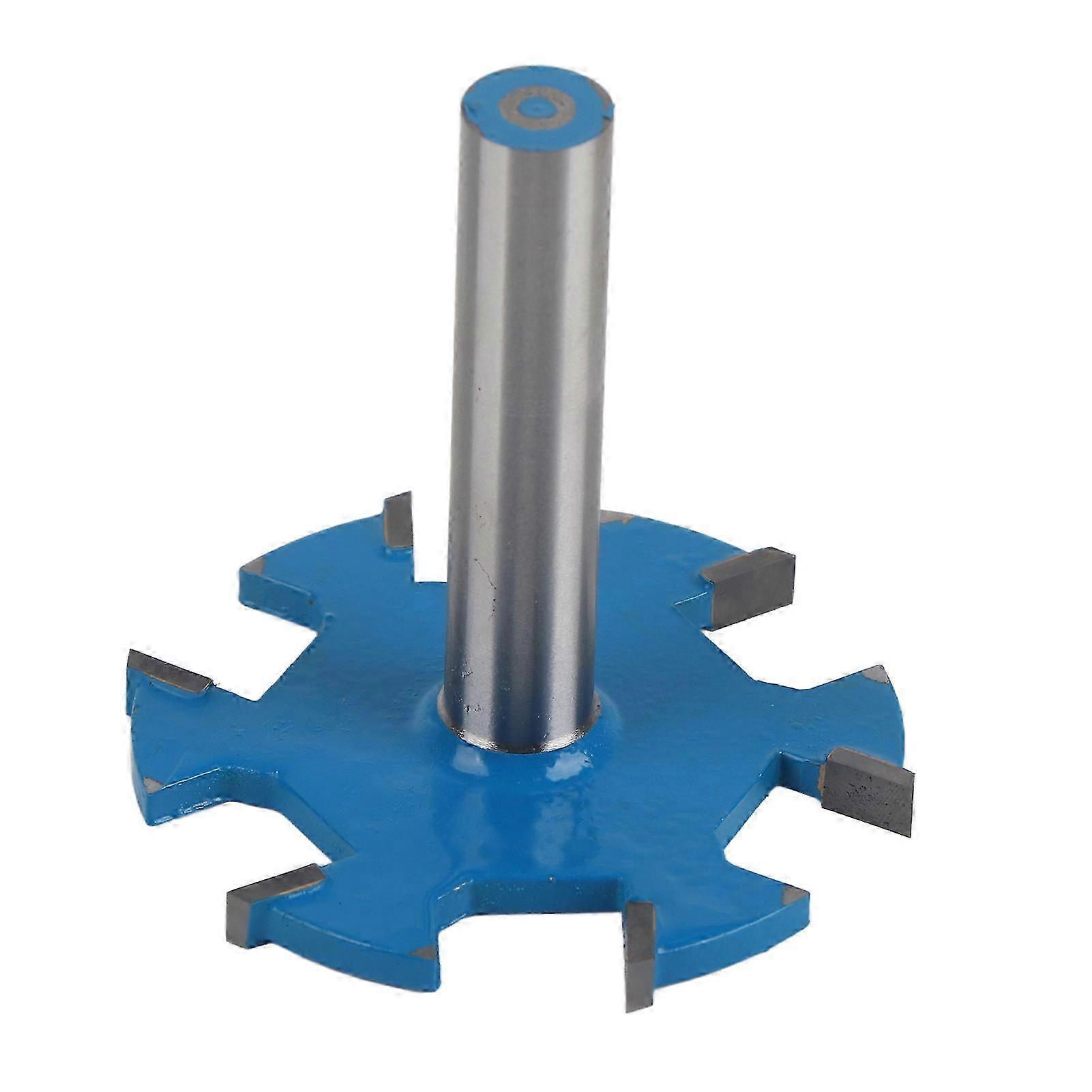6Flute Router Bit TSlot Woodworking Slotting Milling Cutter Extended Shank (12mm Shank)