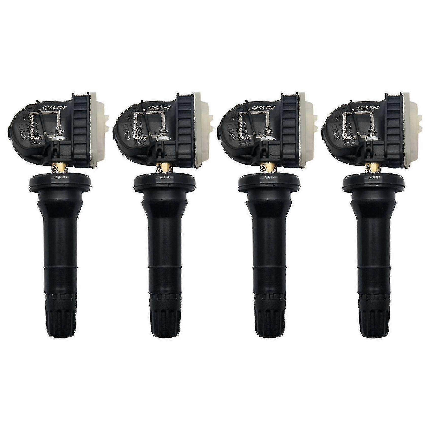 4x Tire Pressure Sensor Valve Automotive Tool Compatible with Certain Brand TPMS 433 MHz