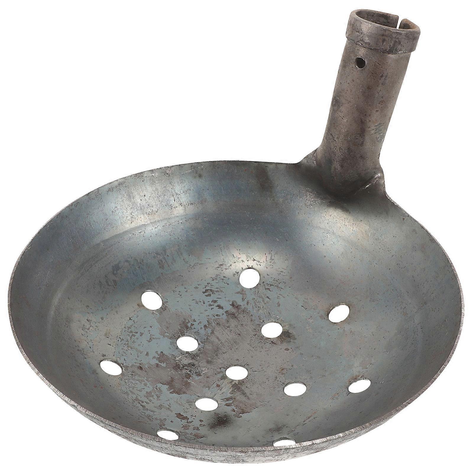 Sludge Scoop Metal Sifting Scoop Muck Construction Workers Dark Grey 22.00X20.50X13.00CM Drain Unclogging 1Pack
