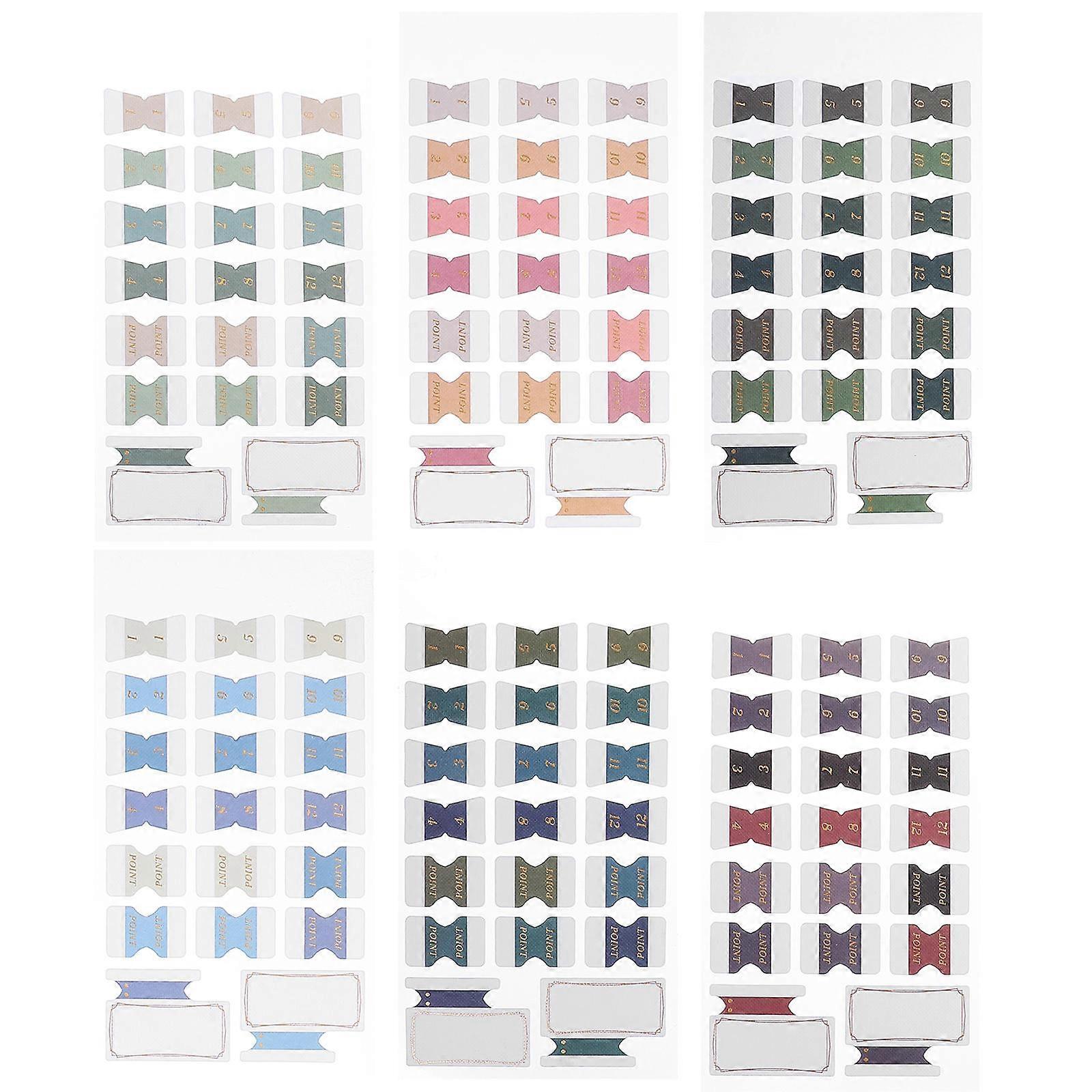 Colorful Sticky Tabs for Book Marking – Portable Page Markers for Study, Journaling, and Note Taking Organization