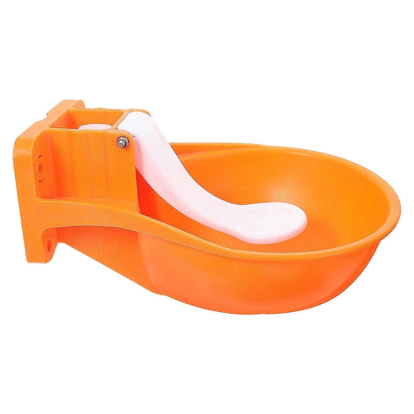 Cow Water Feeder Animal Water Dispenser Durable Design For Farm Use Plastic 34.00X24.50X12.00cm Automatic Water Feeding 1Set