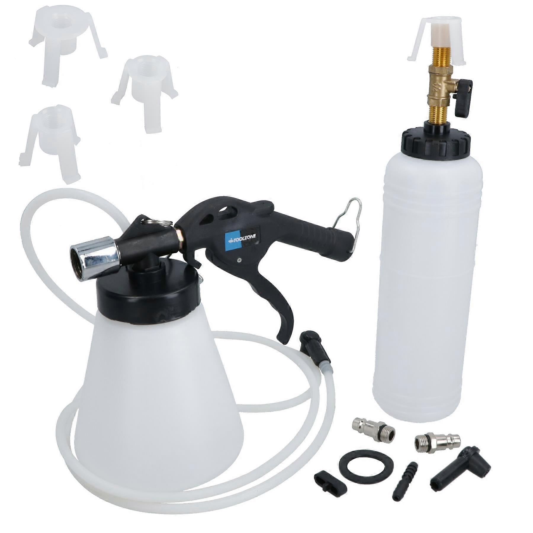 Brake & Clutch Bleeder Easy Bleed Bleeding Vacuum 1ltr Hand held Pump