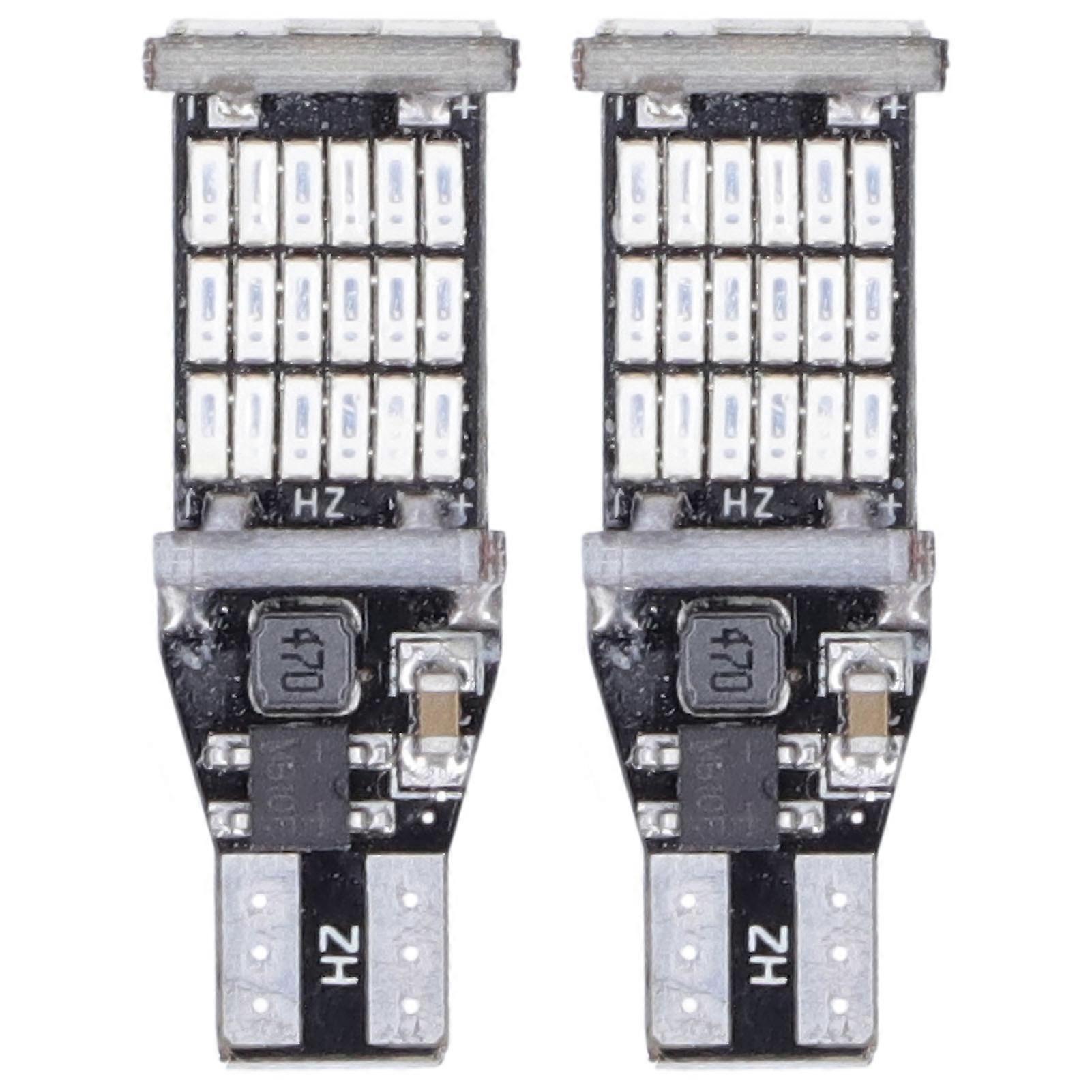 2pcs Car LED Bulb Reversing Parking Lights Repair Maintenance Automobile Component for T15 W16W Model