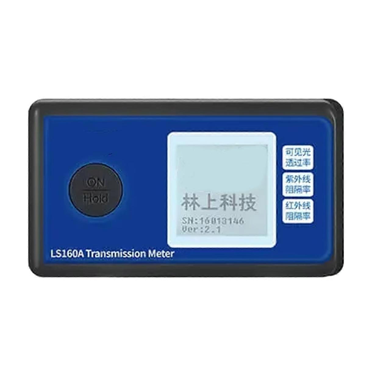 Solar Film Transmission Meter Test Window Tints with UV IR Rejection Visible Light Transmittance Uv Meter LS160A