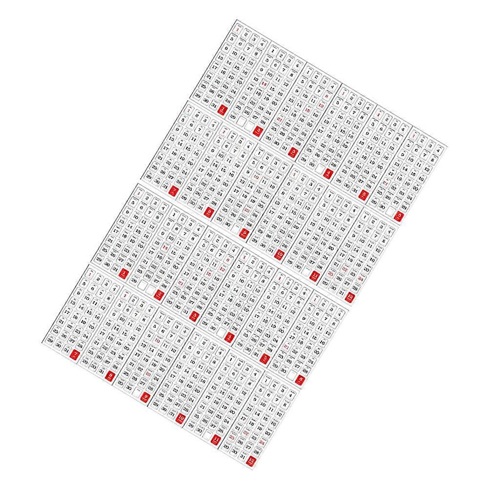 Book Tabs Self Adhesive Decoration Good Adhesion Office Workers 20.5X8.5CM 48Pack