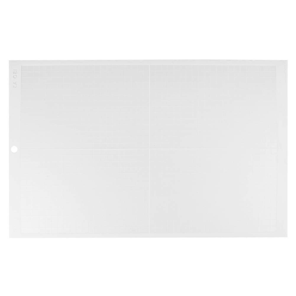 A3 18" x 12" Non Slip Cutting Mat Cut Pad Board for Vinyl Cutter Plotter White
