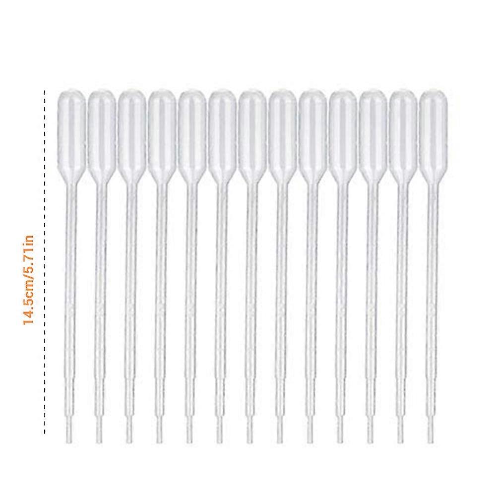 100PCS Plastic Disposable Transfer Dropper for Transferring Liquids