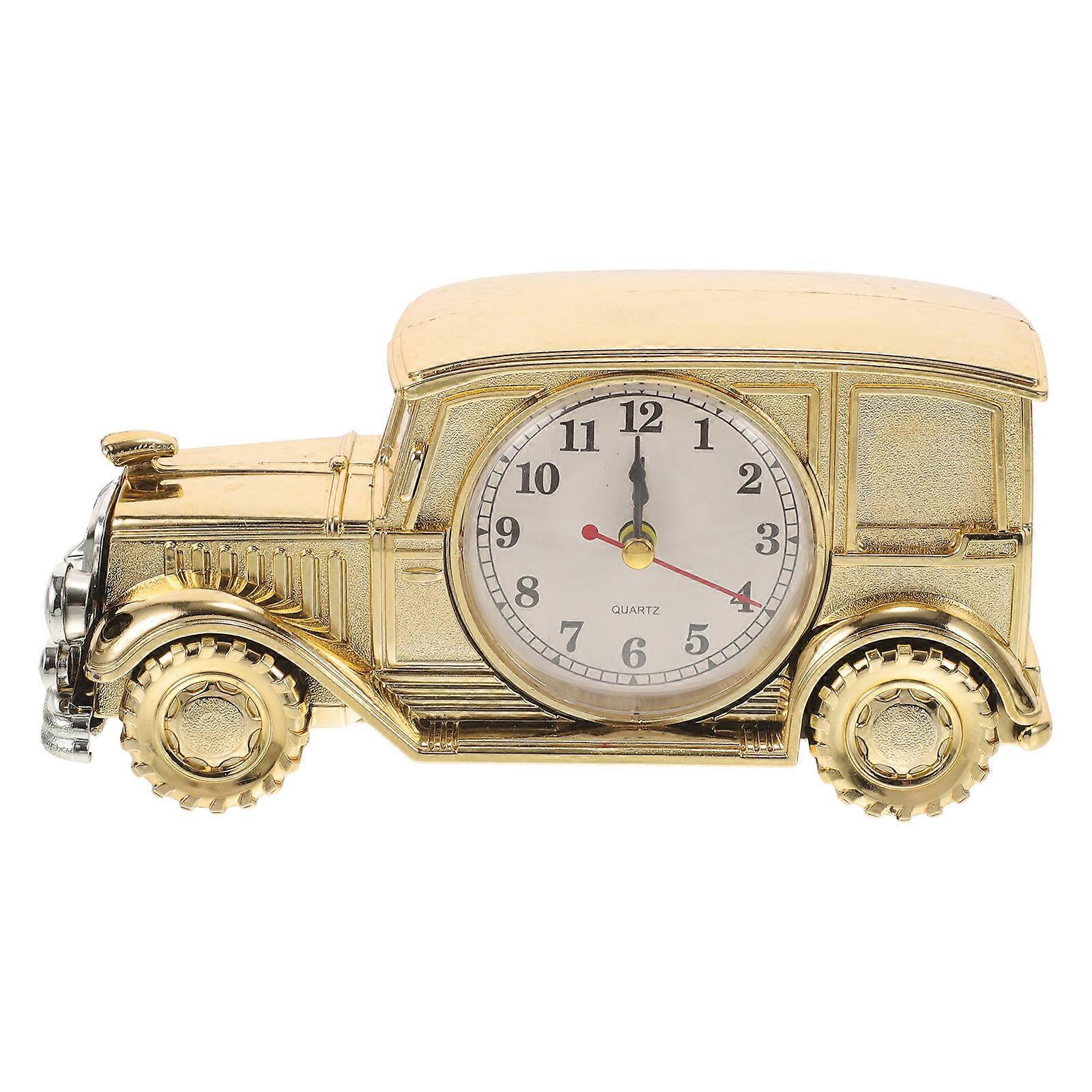 Söt väckarklocka Bilformad klocka Sovrum vardagsrum plast 1st