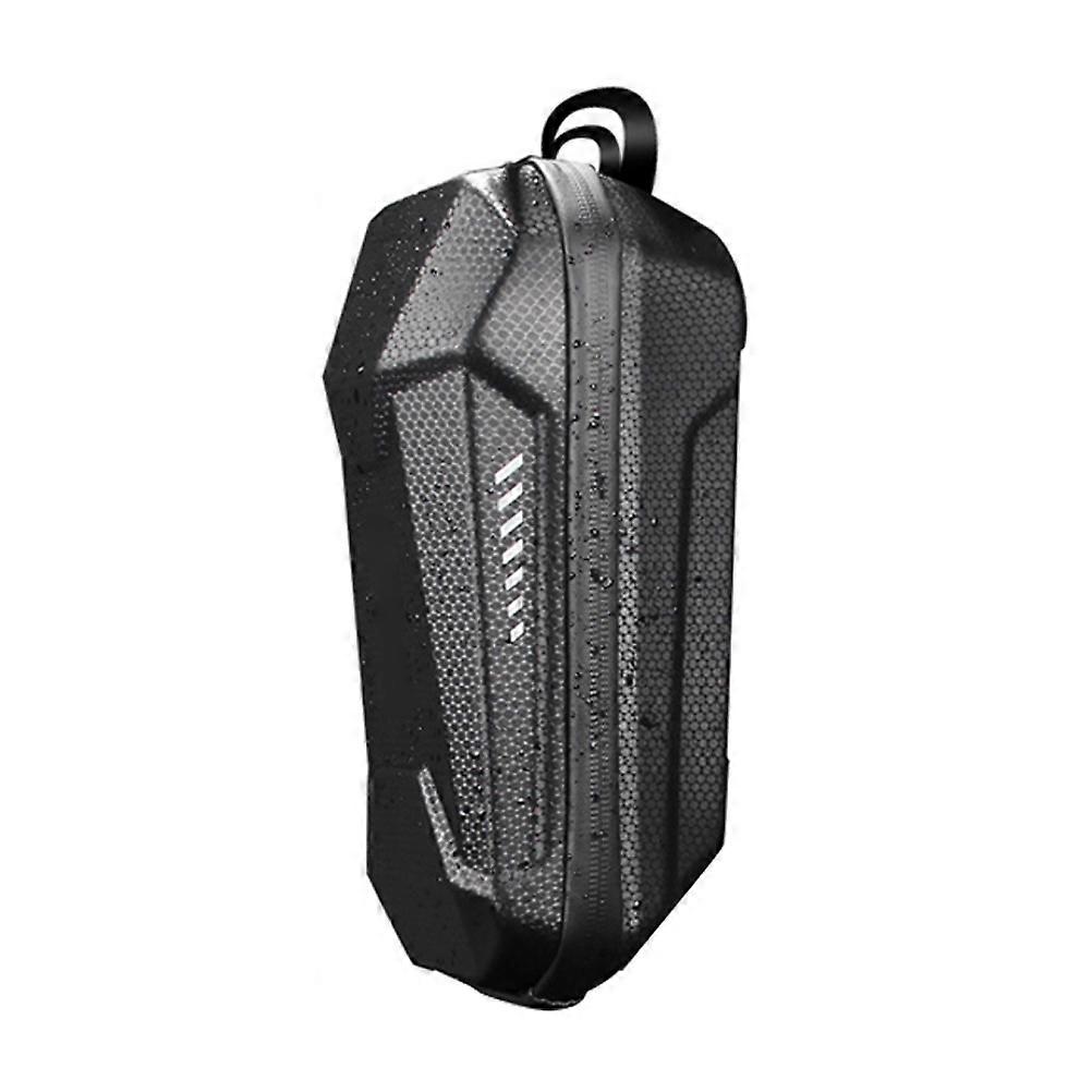 Bike Phone Front Frame Bag EVA Material Electric Scooter Mountain Biking Storage for Small Items Reflective Warning Design 1Set