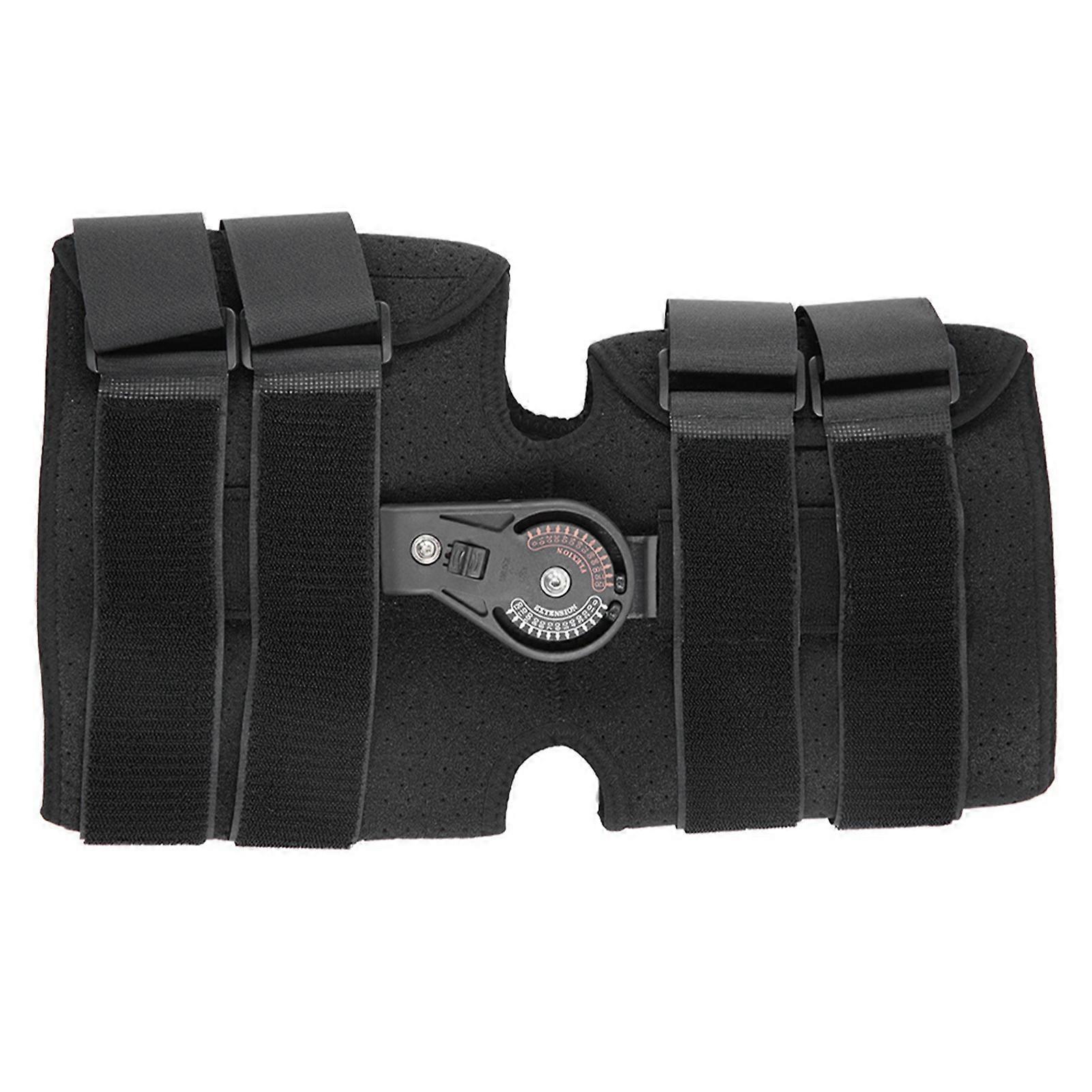 Short Adjustable Knee Joint Brace with Chuck Ligament Brace Knee Support Protector (S)