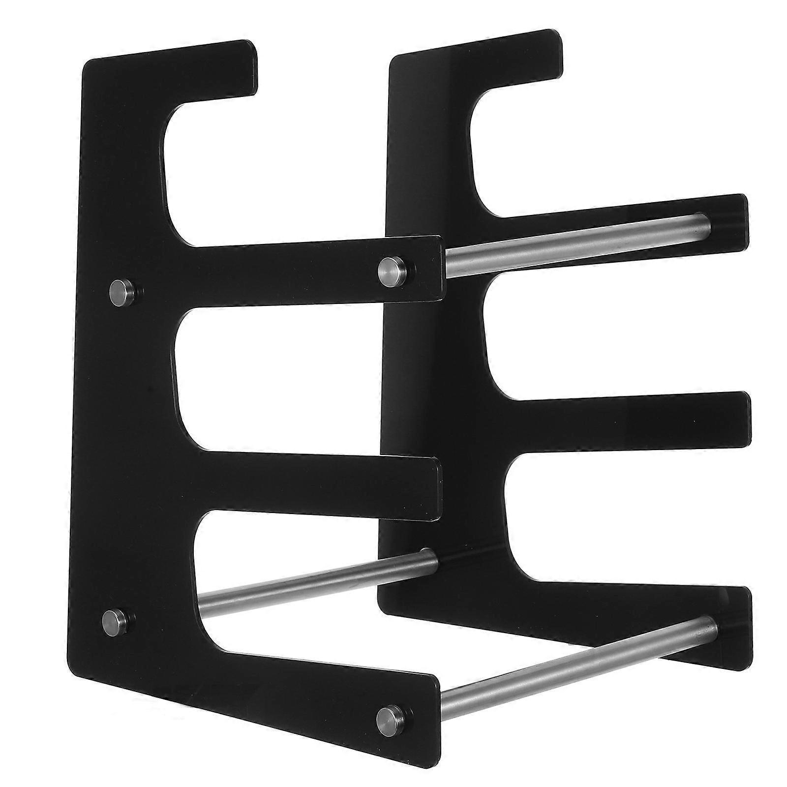 Desk Keyboard Tray Multi Tier Computer Keyboard Holder Acrylic Material For Store 1Set