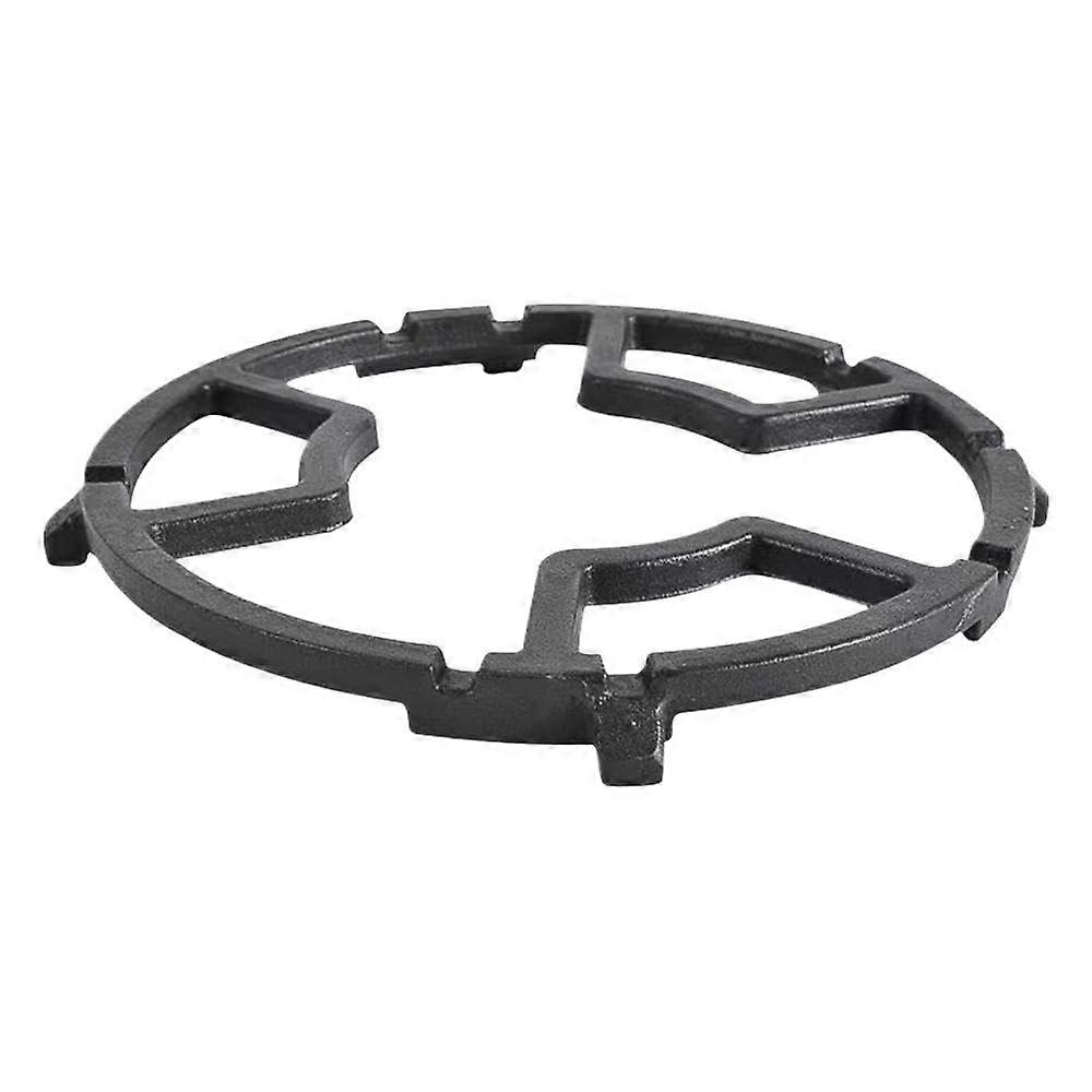 Gas Stove Stand 2 Pieces Universal Non-Slip Cast Iron Trivet for Wok Hob Pan Holder Compatible with Gas Stove and Milk Pot