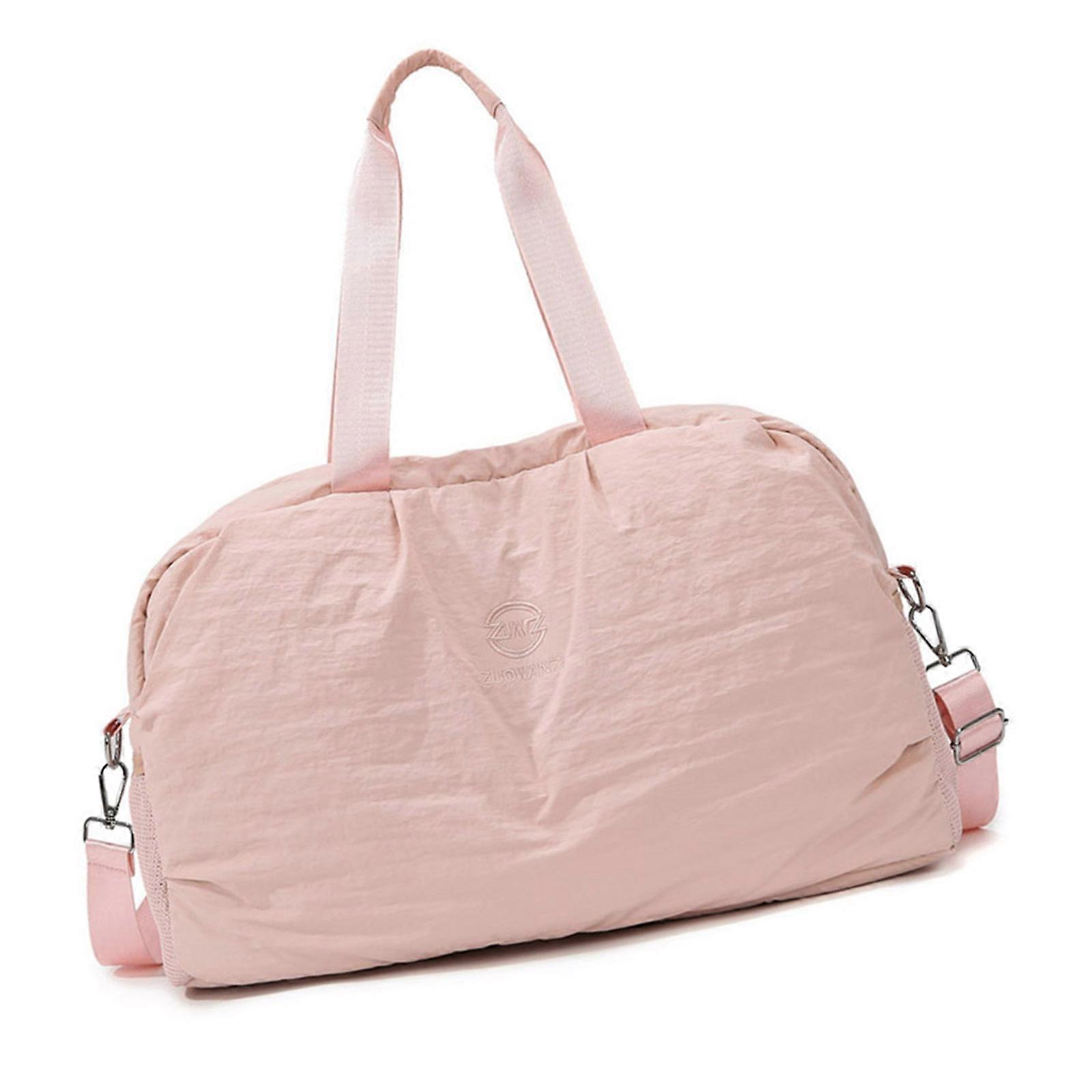 تتميز حقيبة واق من المطر كبيرة للسفر بمقصورة رطبة جافة مادة أكسفورد عملية لعشاق الرياضة الذين يتوقعون اللون الوردي الأم