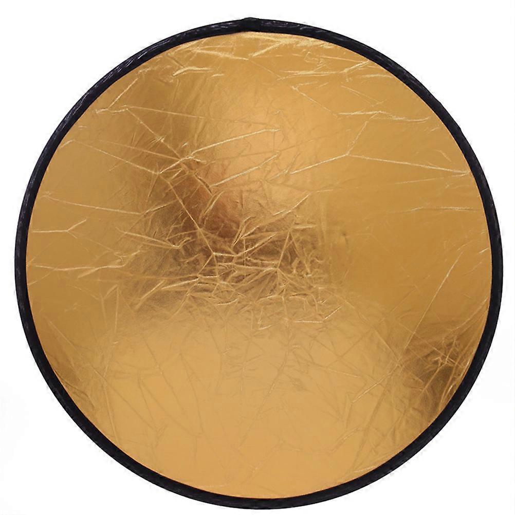 Light Reflector For Photo Studio Still Life Photography Reflect -able Design Round Shape Silver Color 1Pack