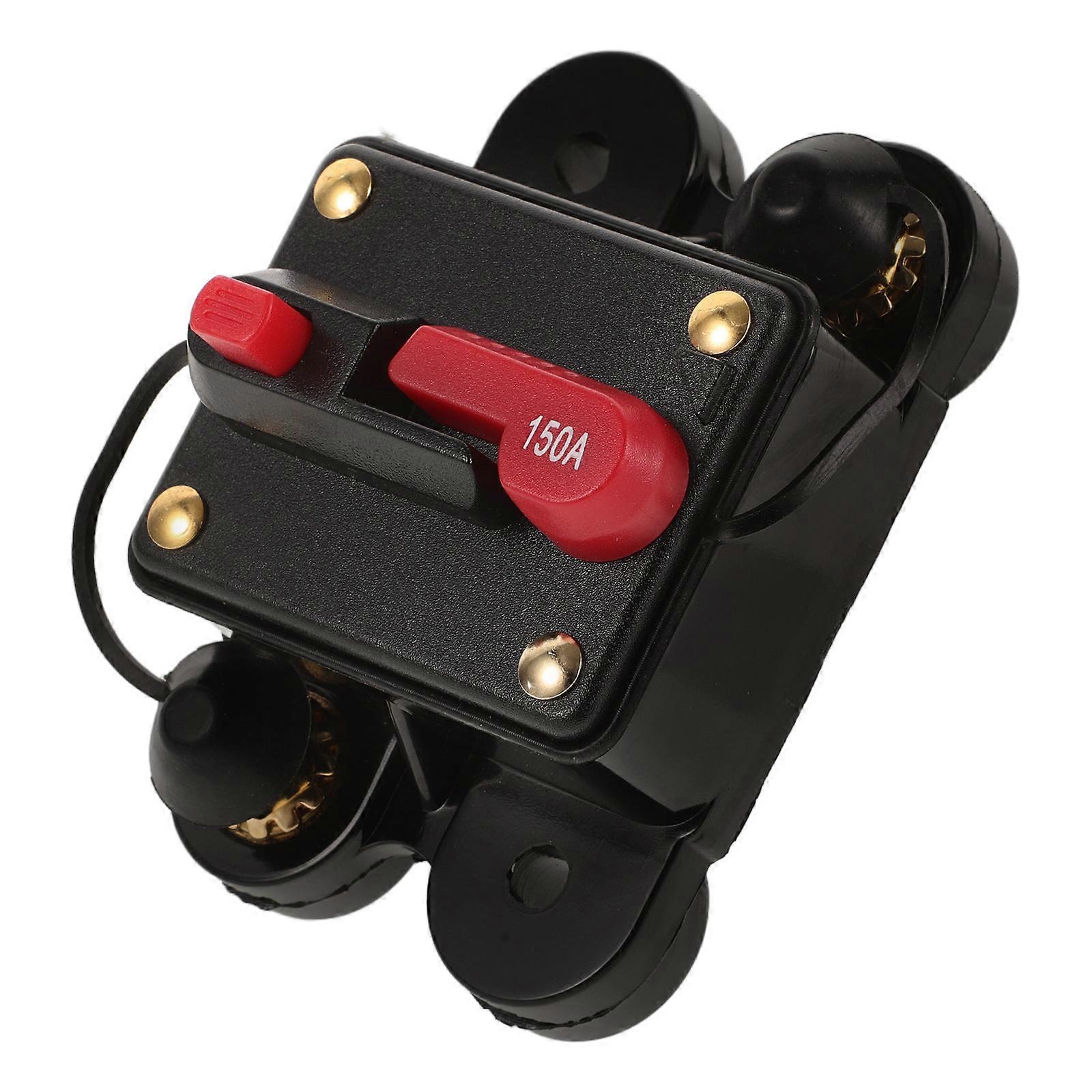 Manual Reset Circuit Breaker for Automotive Audio Video Systems – Reliable Overload Protection for Cars, Boats, RVs